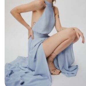 NWT Reformation Blue Dress Maxi Halter* Dress shown is smaller size